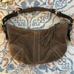 COACH  Suede Bag
